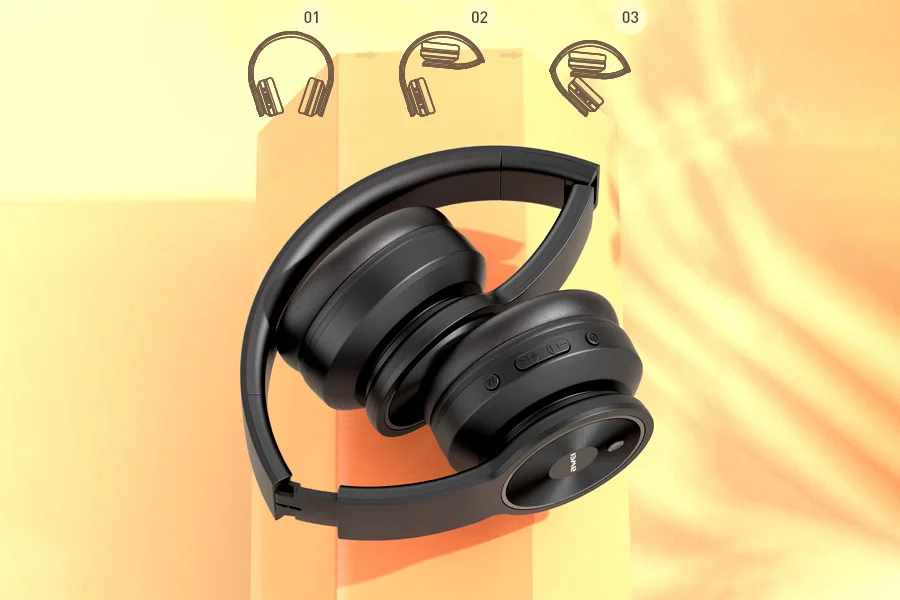 Sweatproof Bluetooth headphones with mic