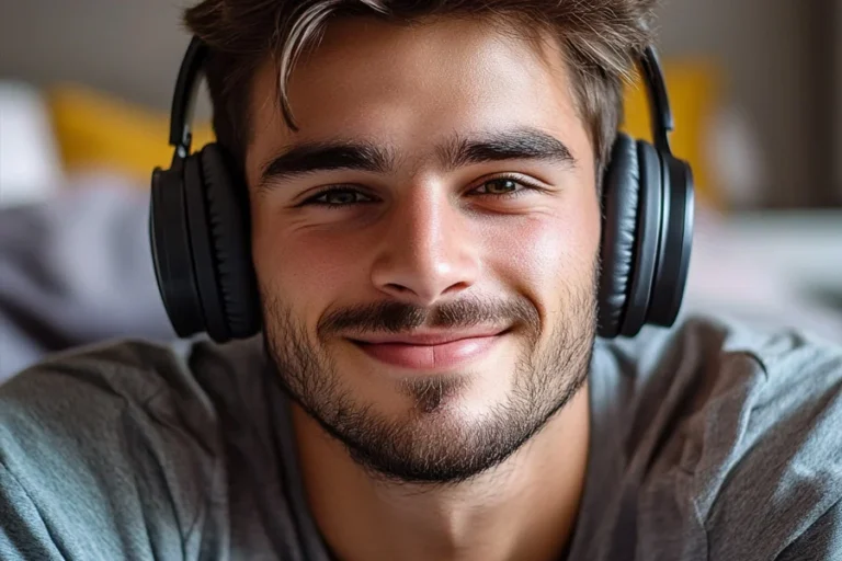 Sweatproof Bluetooth headphones with mic